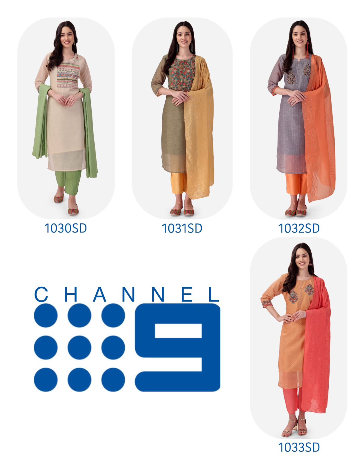 Channel 9 Series 1030SD To 1033SD Readymade Suits Catalog